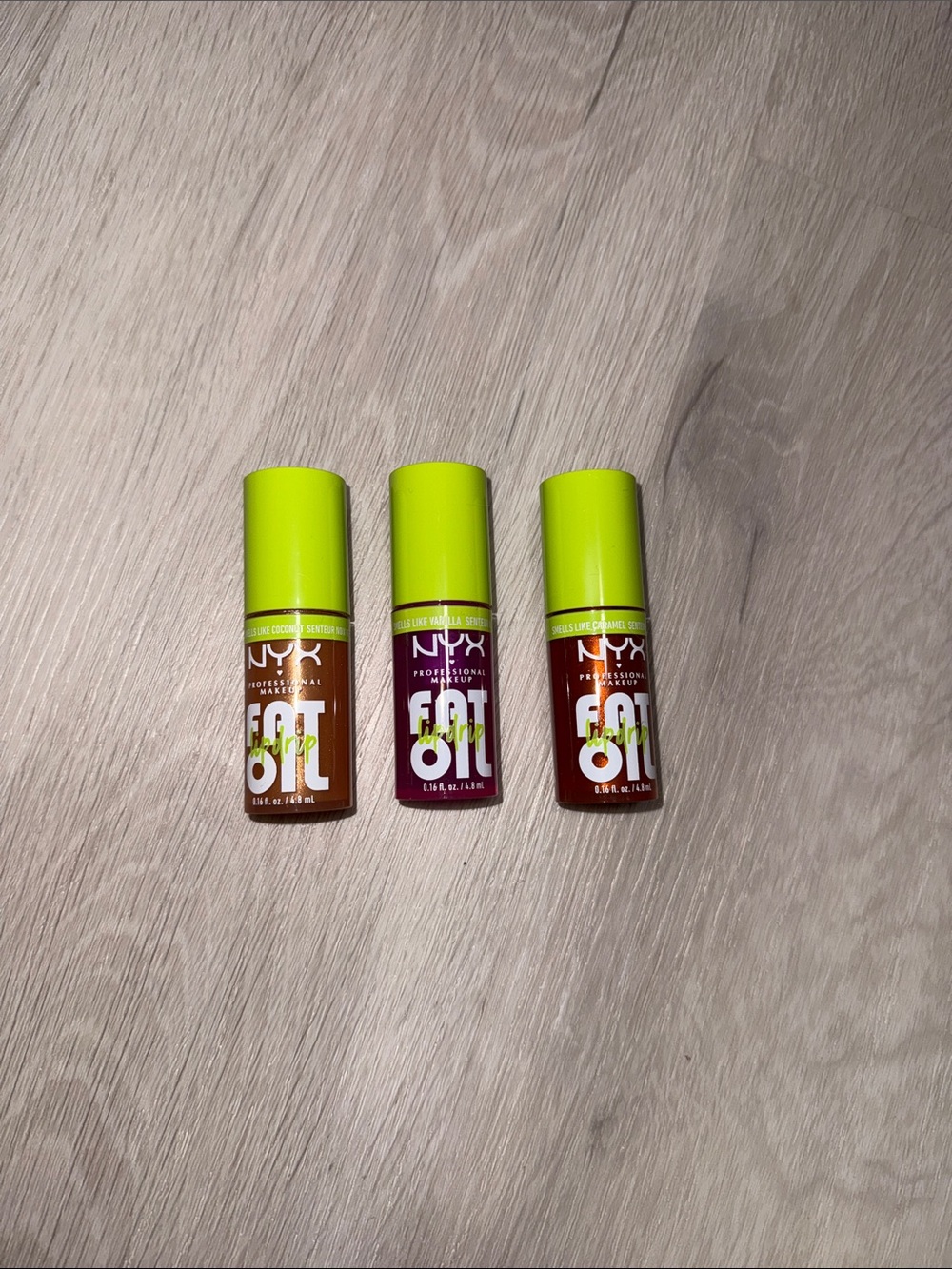 NYX Fat Oil Lip Trio new shades